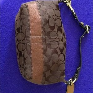 Coach signature mini purse